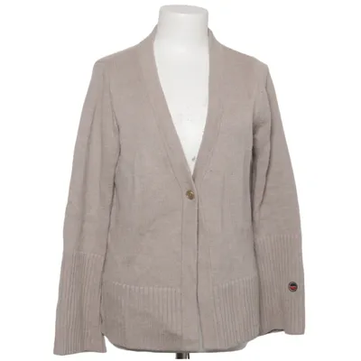 Cardigan (Beige) from Busnel Merino wool