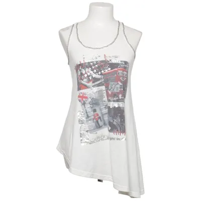 Tank Top (White, Multicolored) from Spot
