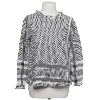 Blouse (Zwart, Wit) van Cecilie Copenhagen Katoen