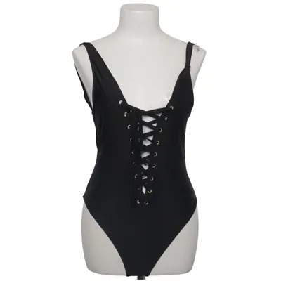 Badpak (Zwart) van Wolf & Whistle Elastaan, Polyamide, Polyester