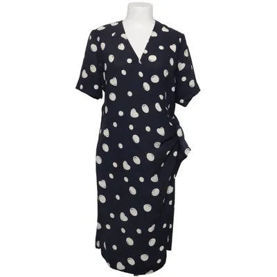 Dress (Blue, White) from Gerard Pasquier Polyester