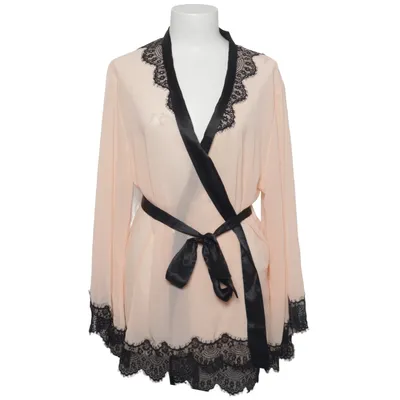 Robe de chambre (Beige, Noir) de The Sylvie Collection by Hunkemöller Polyester