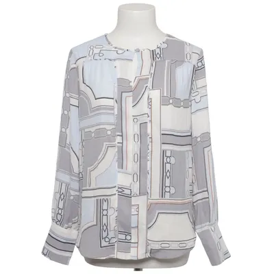 Bluse (Blå, Grå, Hvid) fra Ann Taylor Polyester