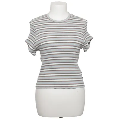 T-shirt (Blauw, Wit, Bruin) van Billabong Katoen, Elastaan