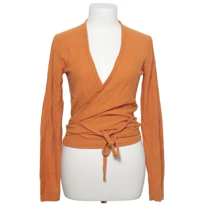 Cardigan cache-cœur (Orange) de Essential by Noa Noa Cachemire, Coton