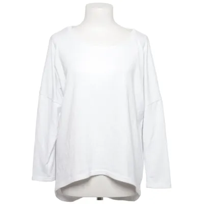 Långärmad t-shirt (Vit) från Meyison Bomull, Polyester