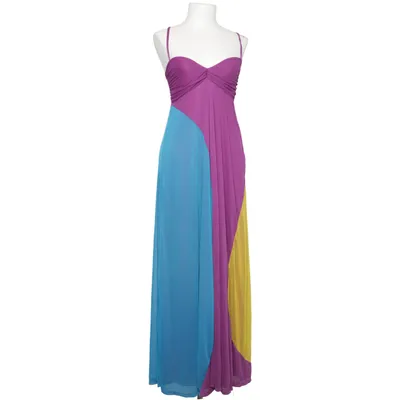 Maxi jurk (Lila, Blauw, Geel) van H&M Polyester