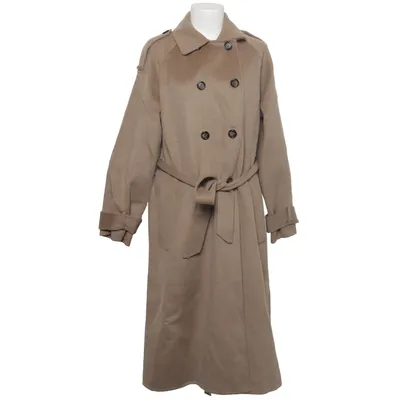 Trenchcoat (Beige) fra Tara Jarmon Polyamid, Polyester, Uld
