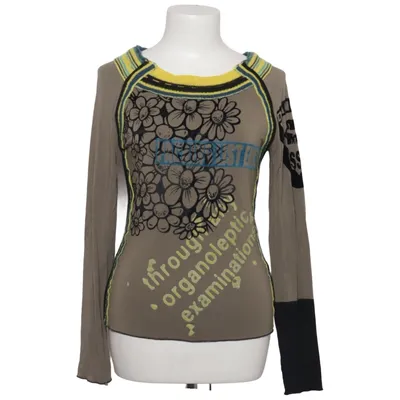 Top (Gray, Yellow, Blue) from Pianura Studio Acrylic, Elastane, Viscose, Wool
