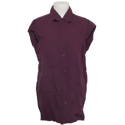 Short sleeve shirt (Purple) from Uniqlo U Cotton, Lyocell
