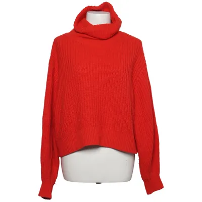 Pul à col roulé (Rouge) de H&M Acrylique, Laine