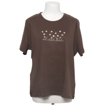 T-shirt (Brown) from EWM Cotton
