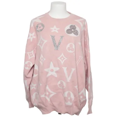 Pull-over (Rose, Blanc) de Enzoria Polyamide, Polyester, Viscose
