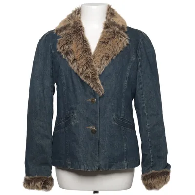 Lined denim jacket (Blue, Brown) from Giani Feroti Cotton, Polyester