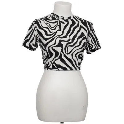 Crop top (Sort, Hvid) fra Ruby