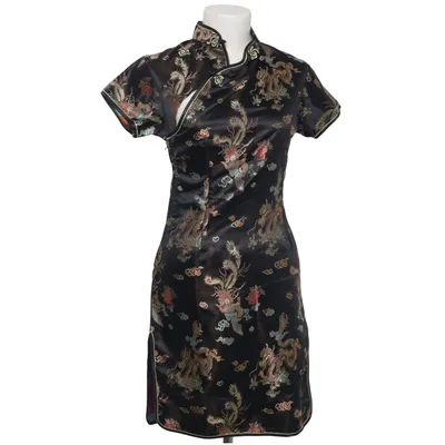 Cheongsam (Svart, Flerfärgad) från Laogudai