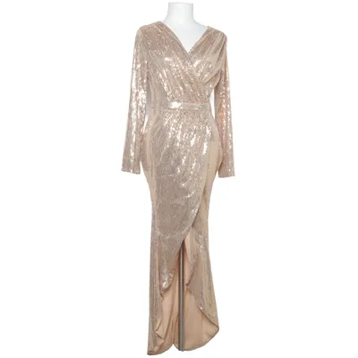 Evening gown (Gold) from CBR Cotton, Polyester