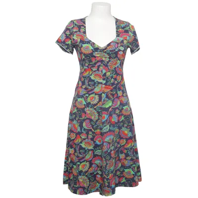 Dress (Blue, Multicolored) from Líen & Gíel Elastane, Organic cotton