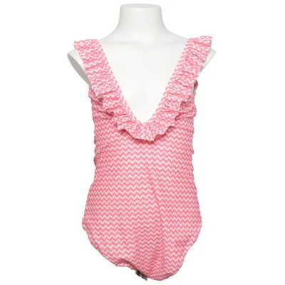 Swimsuit (Pink, White) from Sunuva Elastane, Polyamide, Polyester
