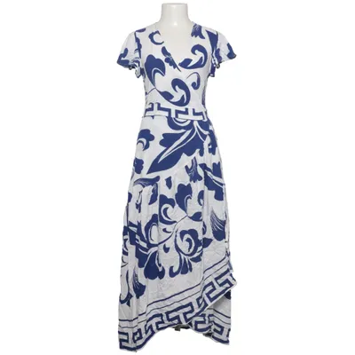 Wrap dress (Blue, White) from Elsta by CSN