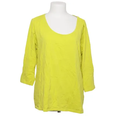 T-shirt à manches longues (Jaune) de Janina Stretch Coton, Élasthane