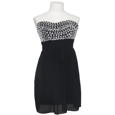 Cocktailjurk (Zwart) van Oneness Polyester