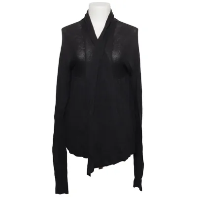 Cardigan (Zwart) van Manila Grace Linnen, Viscose