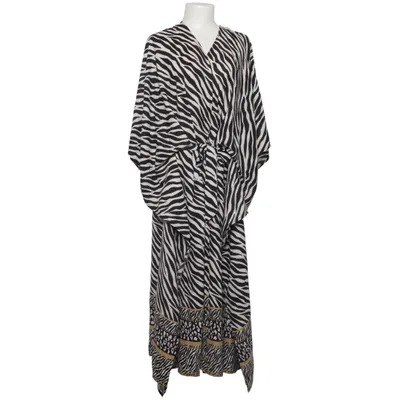 Robe portefeuille (Noir, Blanc) de Anytime Polyester