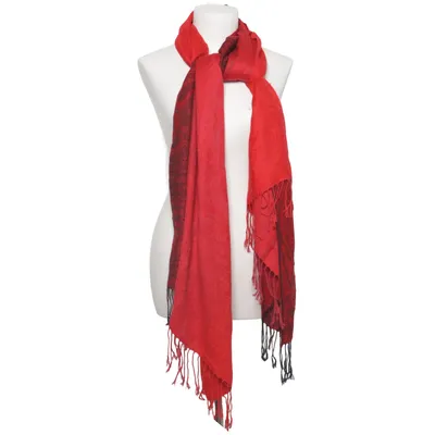 Scarf (Red, Black) from Pashmina Cashmere