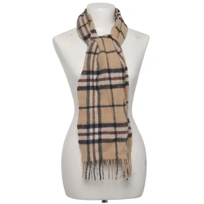 Halstørklæde (Beige, Sort, Rød) fra Edinburgh Uld