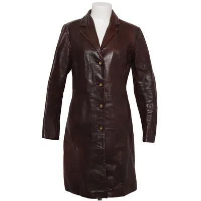 Leren blazer (Bruin) van Redwood Polyester
