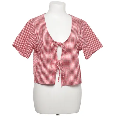 Slå-om bluse (Rød, Hvid) fra Pacific Republic Pull & Bear Bomuld, Elastan, Polyester