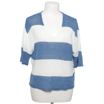 Top (Blauw, Wit) van Oui Linnen, Viscose