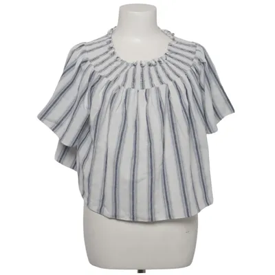 Top (Blauw, Wit) van Vera Blum Katoen, Polyester