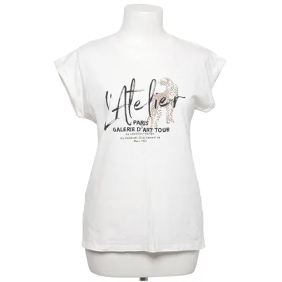 T-shirt (Wit) van Chicoree Katoen