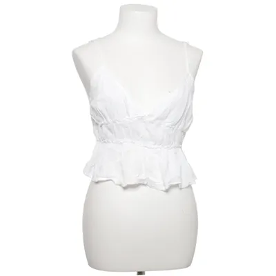 Crop top (Blanc) de Pull & Bear Viscose