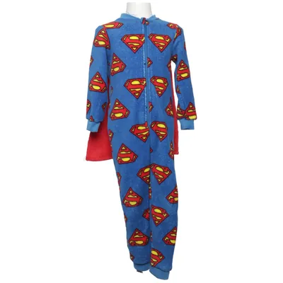 Freizeit Overall (Blau, Rot, Gelb) von DC Comics Polyester