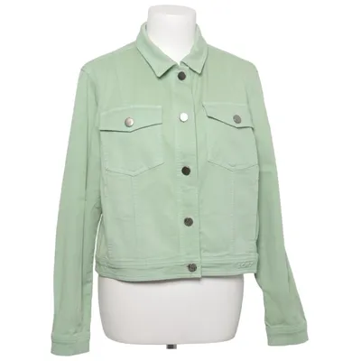 Denim jacket (Green) from Lecomte Cotton, Elastane