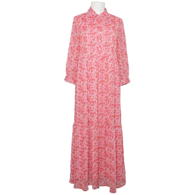 Skjortekjole (Pink, Rød) fra Senso Elastan, Polyester