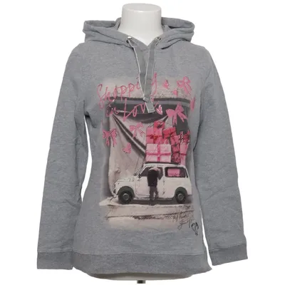 Capuchon sweater (Grijs) van Maison Espin Katoen, Elastaan