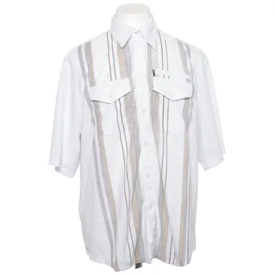 Short sleeve shirt (White, Beige, Gray) from Mundo Mix Cotton