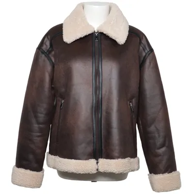 Shearlingjacka (Brun) från Manguun Polyester