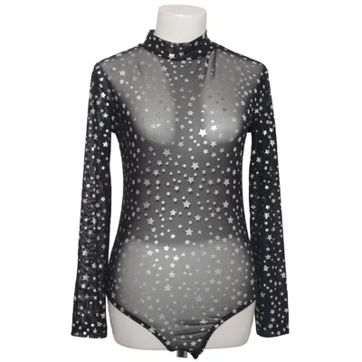 Body (Sort, Sølv) fra Rokoko Elastan, Polyester