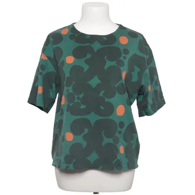 T-shirt (Vert, Orange) de Marimekko x Uniqlo Coton