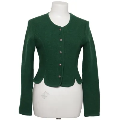 Cardigan (Green) from H. Moser Wool