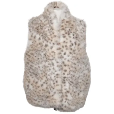Fellweste (Weiß, Braun, Beige) von Mooij Polyester