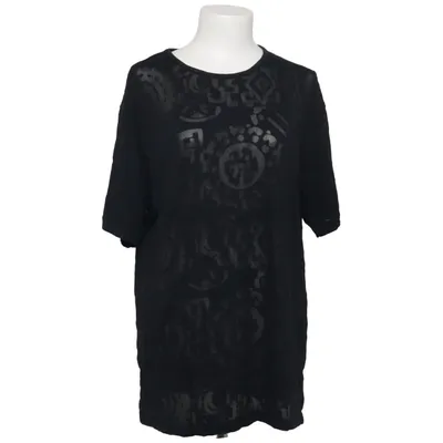 T-shirt (Svart) från Helline Linne, Polyester, Viskos