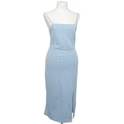 Jurk (Blauw, Wit) van Zara
