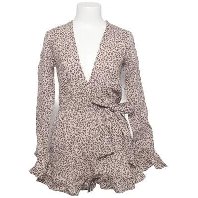 Jumpsuit (Beige, Brown) from Majorelle Cotton, Lyocell