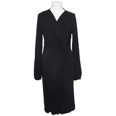 Robe portefeuille (Noir) de Milano Italy Élasthane, Viscose